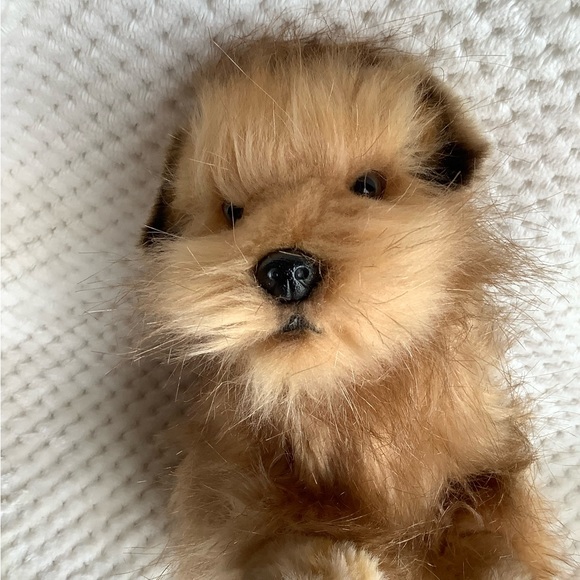 HANSA Toy Norfolk Terrier Realistic Dog Plush Stuffed Animal Toy Posable Legs - Picture 10 of 16